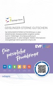 Geislinger Sterne Gutschein
